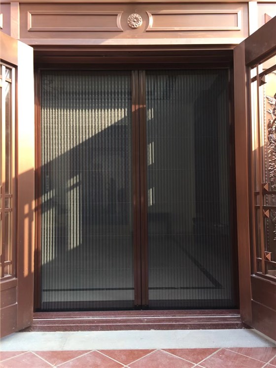 無(wú)軌隱形紗門圖片